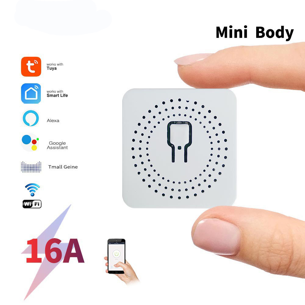 Home Automation Diy - 16A 双方向制御 DIY WiFi ミニスマートライトスイッチ Tuya/スマートライフと連携