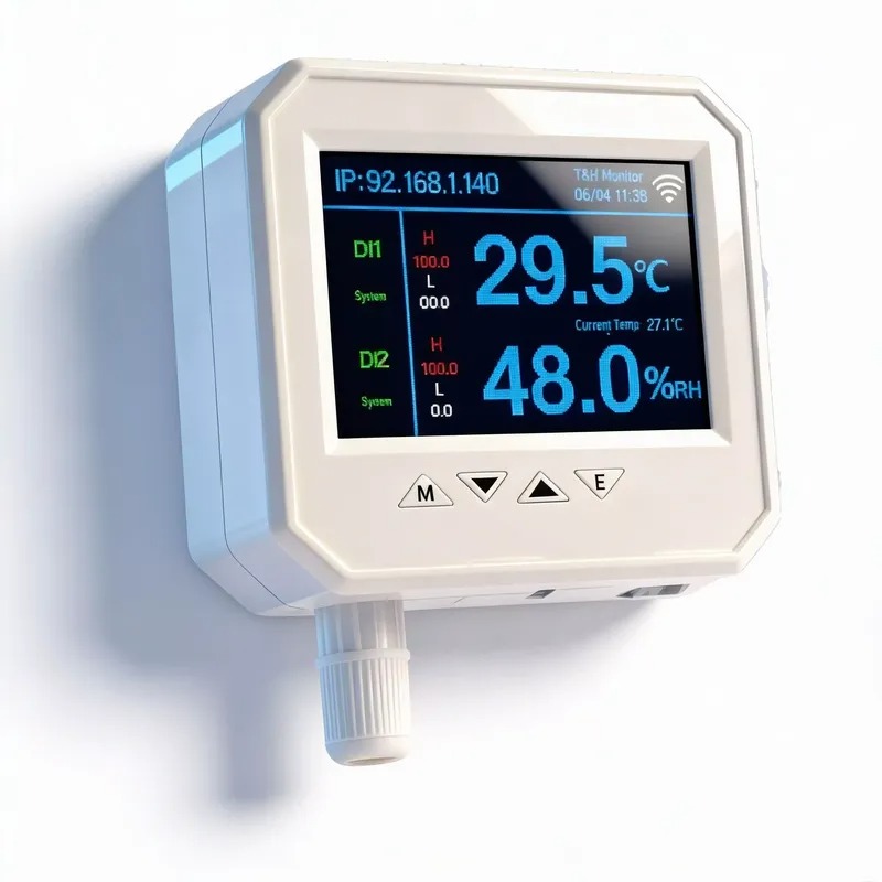 2026年発売の温度・湿度センサーはWiFi接続可能、PoE - Temperature Humidity Sensor のレビューと価格