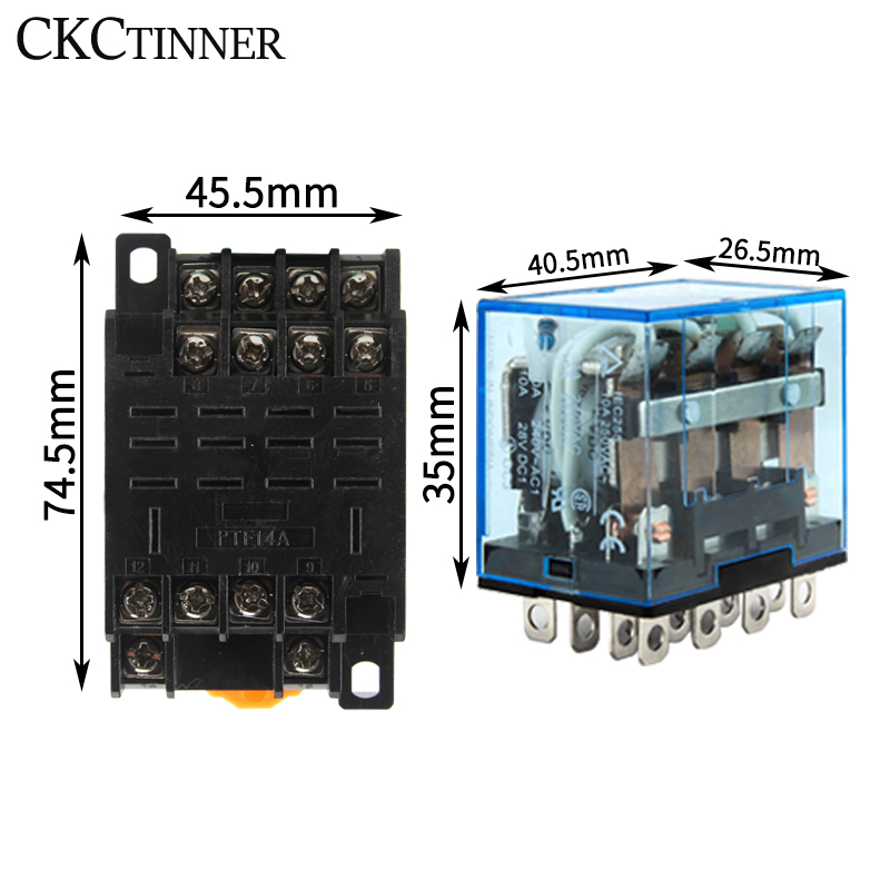 中間リレー HH64P LY4NJ 10A マイクロ小型電磁 - Shelly Relay Module のレビューと価格