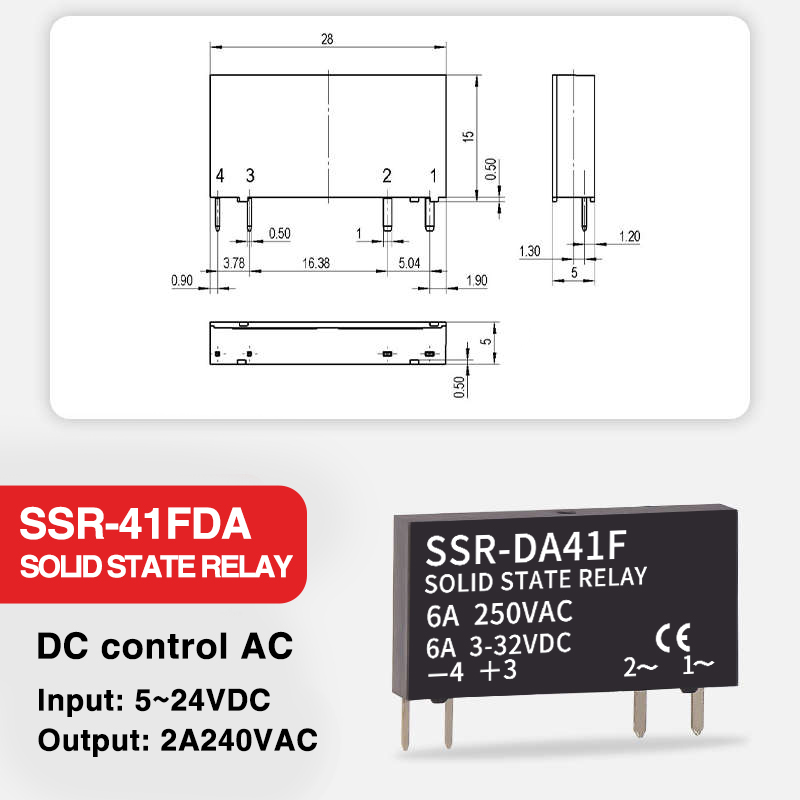 スリムリレー SSR-41FDA SSR-41FDD ソリッ - Shelly Relay Module のレビューと価格