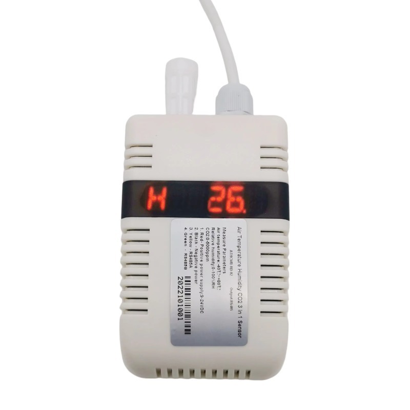 気温、湿度、CO2 三つのパラメータ 3 in 1 ニキシー - Temperature Humidity Sensor のレビューと価格